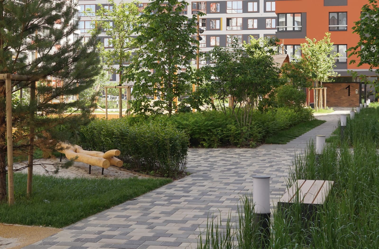 Public realm landscape